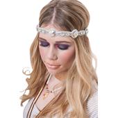 Pink Pewter - Hårsmycken - Kelli White/Ab Crystal