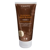 Sante Naturkosmetik - Vårdprodukter för män - Homme II Shower Gel Body & Hair 2 in 1 Bio-Caffeine & Açai