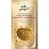 Selfie Project - Peel-off-masker - #Shine Like A Golden Queen Återuppbyggande peel off-mask