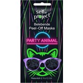 Selfie Project - Peel-off-masker - #Party Animal Stimulerande peel off-mask