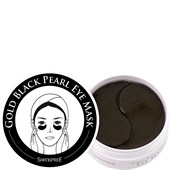 Shangpree - Masker - Gold Black Pearl Eye Mask
