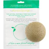 The Konjac Sponge Co. - Ansikte - Green Tea Konjac Sponge Puff