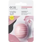 eos - Läppar - Coconut Milk Visibly Soft Lip Balm