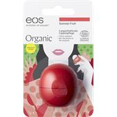 eos - Läppar - Summer Fruit Organic Lip Balm