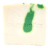 puremetics - Natural soaps - Rengörande ansiktstvål Äpple Mynta