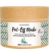 puremetics - Peelings & Masks - Mot orenheter Med spirulinaalg Peel-Off ansiktsmasker