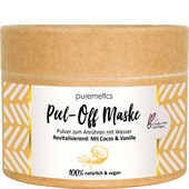 puremetics - Peelings & Masks - Revitaliserande Med kokos & vanilj Peel-Off ansiktsmasker