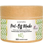puremetics - Peelings & Masks - Thalasso-detox: Med gingko & grönt te Peel-Off ansiktsmasker