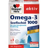 Doppelherz - Cardiovascular - Omega-3 + Fiskleverolja Kapslar