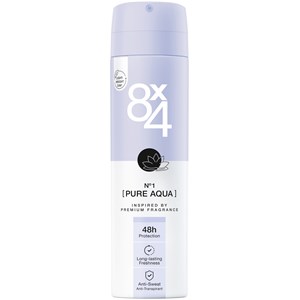 8x4 - Kvinnor - Deodorant Spray No. 1 Pure Aqua