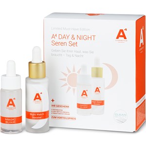 A4 Cosmetics - Ansiktsvård - A4 Day & Night Serums Set
