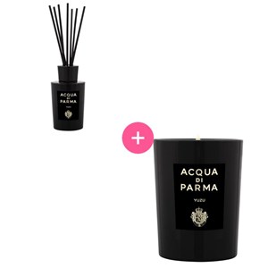 Acqua di Parma - Home Collection - Acqua di Parma Home Collection Doftljus 200 g + Room Diffuser 180 ml