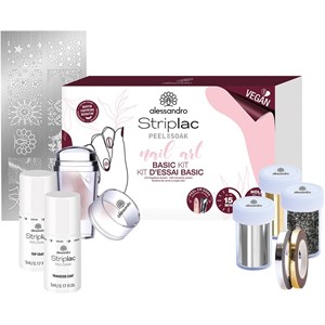 Alessandro - Striplac Peel Or Soak Sets - Nail Art Basic Kit