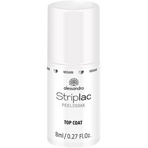 Alessandro - Striplac Peel Or Soak Tillbehör - Top Coat - Vegan
