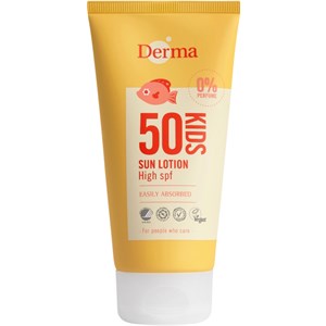Derma - Solskydd för barn - Kids Sun Lotion High SPF50