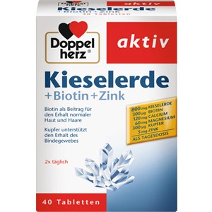 Doppelherz - Skin, Hair, Nails - Kisellera + Biotin + Zink tabletter