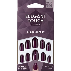 Elegant Touch - Lösnaglar - Nail Polish Black Cherry