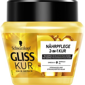Gliss Kur - Hair treatment - Näringsrik 2-i-1-kur
