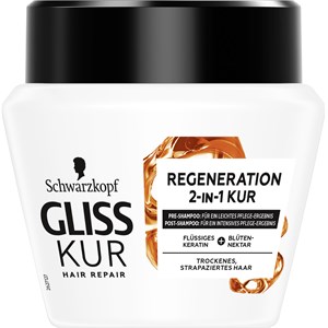 Gliss Kur - Hair treatment - Total Repair 2-i-1 Regenereringskur