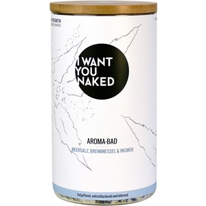 I Want You Naked - Bath additive - Havssalt, Brännässla & Ingefära Havssalt, Brännässla & Ingefära