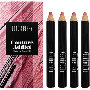Lord & Berry - Läppar - Matte Lip Crayon Kit