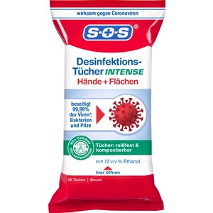 SOS - Disinfection - Desinfektionsservetter